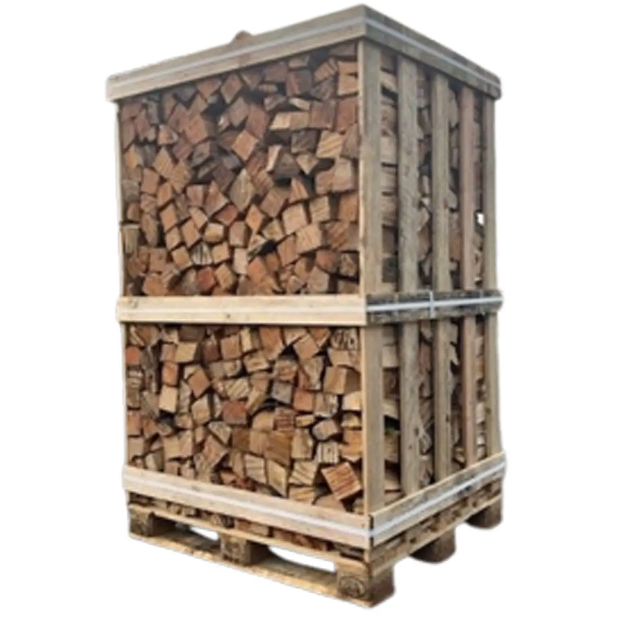 Palette de bois en box rangé