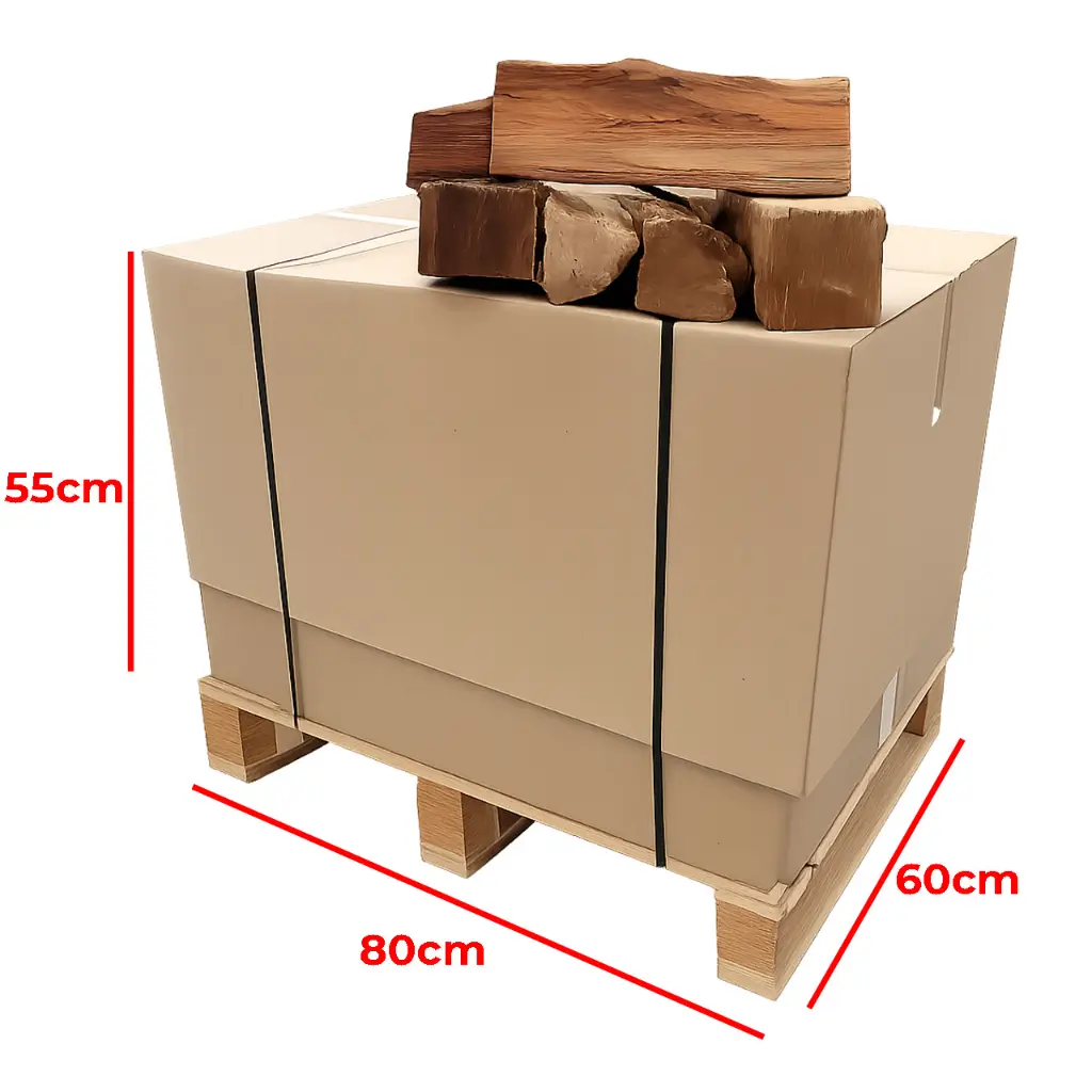 Bois-de-chauffage-25cm---Palette-carton-0,25m3---Bûches-extra-sèches-(étuvées)---0,4-stères---3.webp