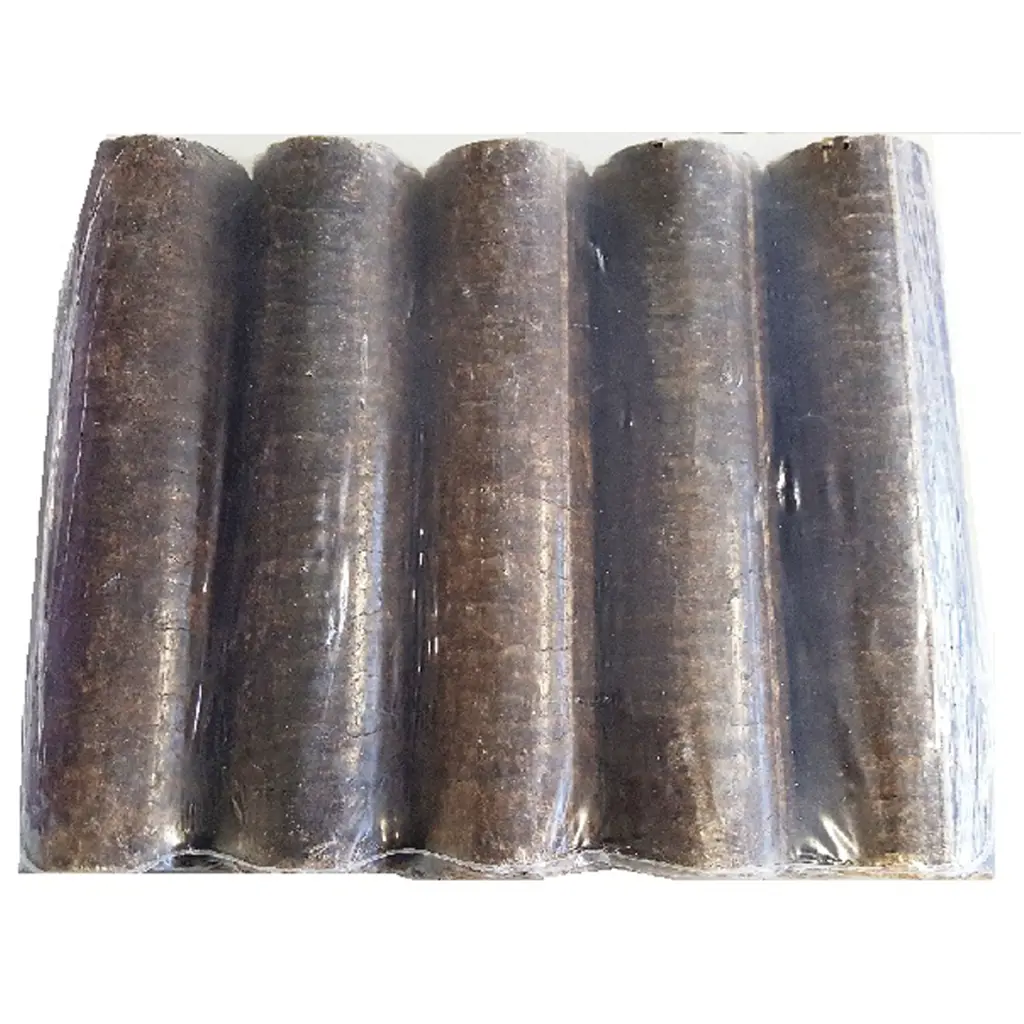Bûches de bois densifiées rondes 30cm - Pack de 5 - J'envoie du bois